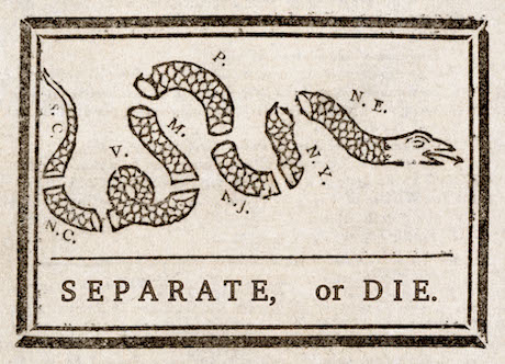 Separate or Die parody flag